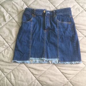 Jean skirt
